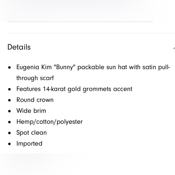 Eugenia Kim hat - Picture 3 of 3